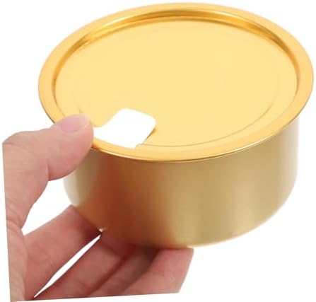 iplusmile 10 Pcs Empty Aluminum Cans with Can Lids Self-seal Tea Tins Storage for Pet Food Bulk Cookie Tins