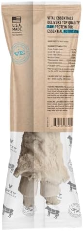Vital Essentials Freeze-Dried Raw Beef Tendon Dog Treat, 1-Pack