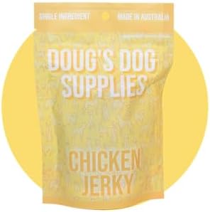 Doug's Dog Supplies Chicken Jerky for Dogs - Single Ingredient, Grain-Free, High-Protein (1 Ounce (Sampler), Chicken)