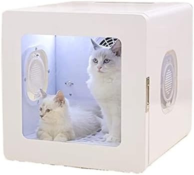 Cat Litter Box Pet Drying Box Blowing Water Machine Home Cats Dogs Bathing Dryer Hair