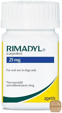 Rimadyl (carprofen) for Dogs, 25 mg, 60 Chewable Tablets