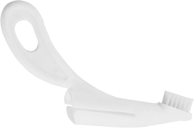 Dog Tooth Brush, Cat Toothbrush, Nylon Remove Finger Toothbrush for Dogs Dog Finger Toothbrush for Small & Large Pet (White)