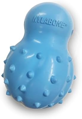 Nylabone Strong Chew Rubber Stuffable Cone Treat Toy, Bacon Flavor, X-Large | Durable rubber dog toys, long lasting, durable material, encourages healthy chewing, helps clean teeth, for dogs 50+ lbs