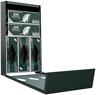 Zero Waste USA - 2,000 Commercial Grade Dog Waste Station Refill Roll Bags - Fits Any Roll Bag Dog Waste Station - 40% Thicker than competitor brands - 10 Rolls of 200 bags per roll