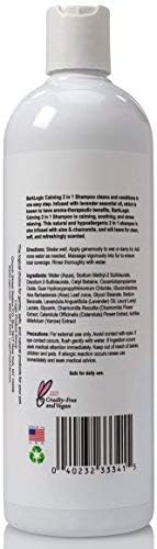 BarkLogic Plant Based 2 in 1 Dog Shampoo and Conditioner, Lavender, 16 fl oz - Grooming Essentials for A Quality Coat - No Parabens, No Phthalates, No Sulfates, No DEA & PEG, Safe & Vegan