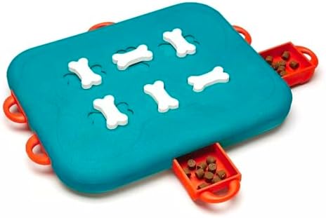 Interactive Dog and Cat Games Treat Hiding Challenge Mental Stimulation with Rewards (12.75 Inch Casino Game)