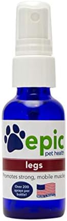 Legs - Natural, Electrolyte, Odorless Pet Supplement that Promotes Leg and Hip Strength (1 Ounce, Spray)