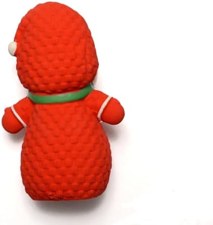 WantChew Latex Dog Squeaky Chew Toy Chrismas Series (Santa)