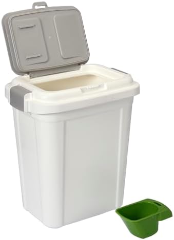 Airtight Pet Food Storage Container, 23 Qt / 20 Lbs