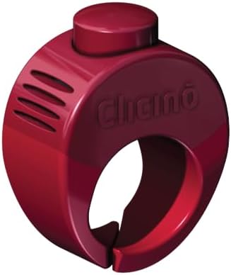 Karen Pryor Large Clicino Clicker Ring, Red
