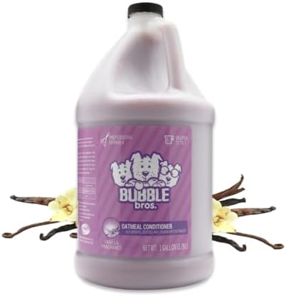 Bubble Bros. Colloidal Oatmeal Dog Conditioner for Itchy Skin, 1 Gallon