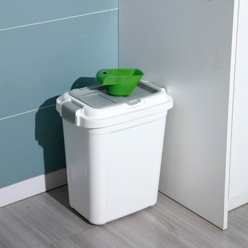 Airtight Pet Food Storage Container, 23 Qt / 20 Lbs