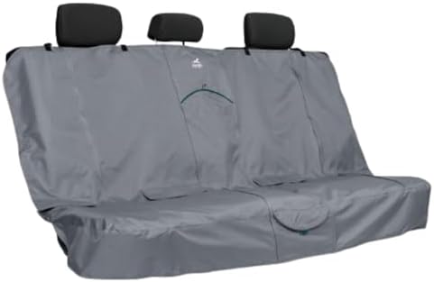 Kurgo Rover Extended Bench Seat Cover - Charcoal, 63in Wide