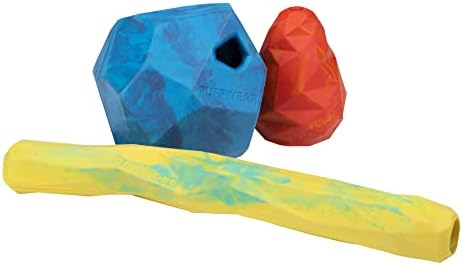 Ruffwear Gnawt-a-Stick Floating Dog Toy, Red Sumac