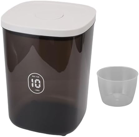 Yosoo Airtight Pet Food Storage Container, 10L Vacuum Sealed Bin for Dog