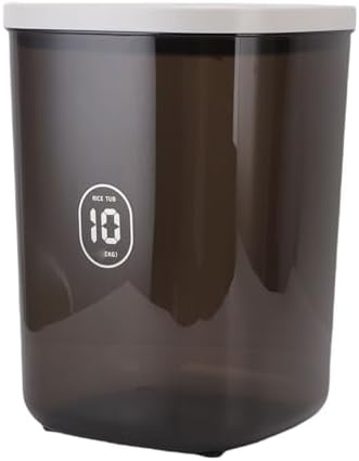 10L Airtight Dog Cat Food Storage Container with Robust Pet, Vacuum Sealed for Extended Freshness, 23.8x32.5cm Pet Food Bin