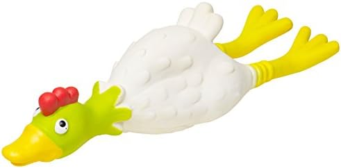 Petface Latex Chicken Squeak Dog Toy, Small