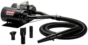 METROVAC Air Force Twin Turbo TT-2X4 Dual Motor Dog Hair Dryer | High Velocity Pet Grooming Blower Wall-Mounted 8.0 HP USA