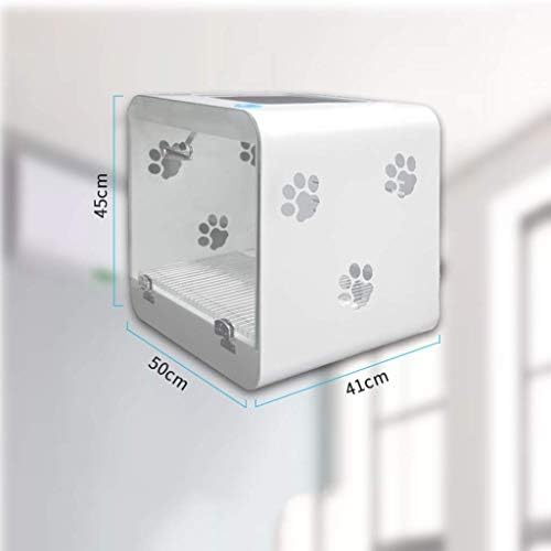 Pet Drying Box with Water Blowing Machine Professional Hair Dryer High Power Mute Noise Reduction Small Dog Cat Pet White