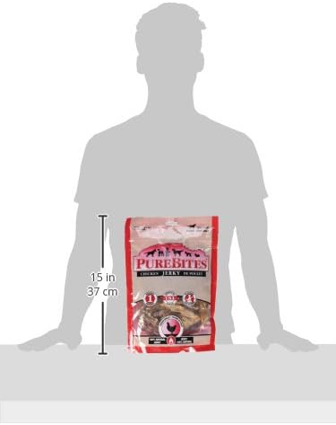 PureBites Chicken Single Ingredient Air Dried Jerky Dog Treats, 21.1 oz