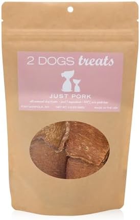Just Chicken, Turkey, Beef Dog Jerky Treats (Pork, Small)