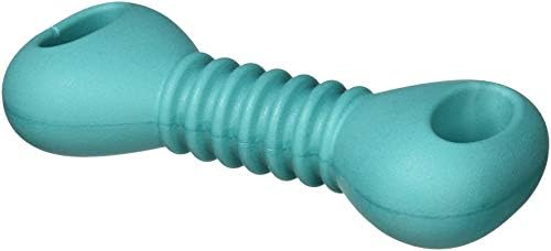 ZippyPaws ZippyTuff Squeakerz Dumbbell Dog Toy, Floating, Blue