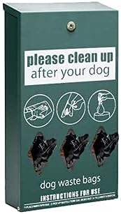 Zero Waste USA - 2,000 Commercial Grade Dog Waste Station Refill Roll Bags - Fits Any Roll Bag Dog Waste Station - 40% Thicker than competitor brands - 10 Rolls of 200 bags per roll