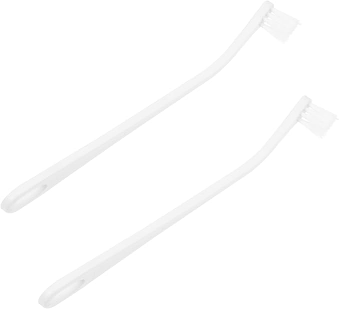 Toyvian 2pcs Long Handle Pet Toothbrush Soft Bristles for Cats Dogs Dogs Cats Oral Care
