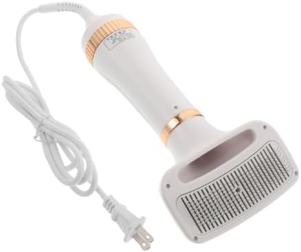VILLCASE Dog Hair Dryer Brush 2 in 1 Grooming Blower 300w Abs US Plug | Adjustable Heat Options, Comfortable Noise Control, Handheld Convenience for Salon or Home Use
