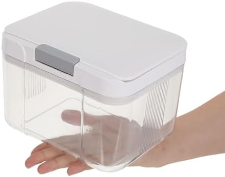 Airtight Pet Food Storage Container 2.9l Visibility Box with Easy One-hand Opening Seal for Home and Kitchen Use