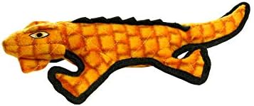 TUFFY® : 2 Pack Gila Monster Dog Toy: Ultra Durable Plush Toy with Multiple Layers & Reinforced Seams, Washable and Floats, Original Construction