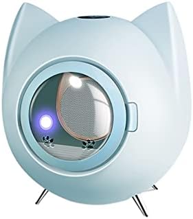 Cat Litter Box Pet Drying Box Home Water Blowing Machine Cats Dogs Dryer Hair Dry Bath(Blue)