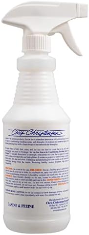Chris Christensen Detangle and Finishing Bundle: Ice on Ice Detangler - Adds Elasticity & Strength, Mark III Slicker Brush with Stainless Steel Pins