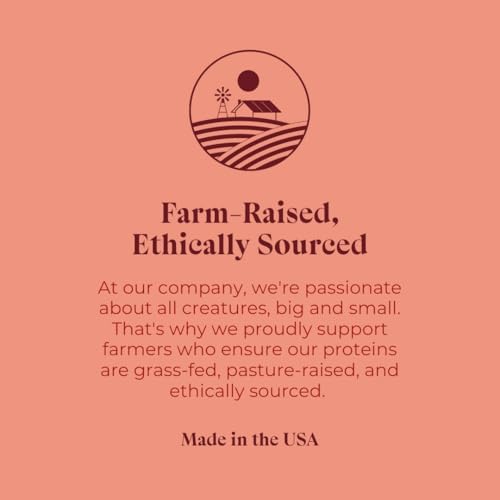 O.T.I.S. Wild Things Bison Lung Filets – 4 oz – Single-Ingredient Dog Treats – Grass-Fed, Farm-Raised Bison – No Hormones, Antibiotics, or Additives