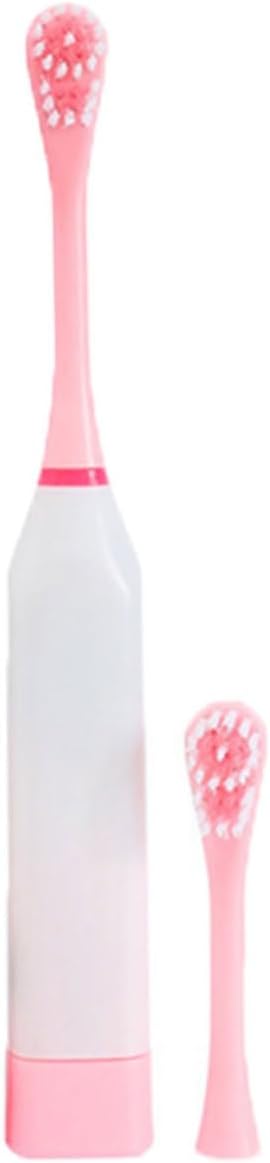 1PC Professional Electric Dog Toothbrush Ultrasonic Technology Pet Toothbrush Dog Brush Addition Bad Breath Tartar for Small Medium Large Dogs and Cats(Pink) Pet Electric Toothbrush