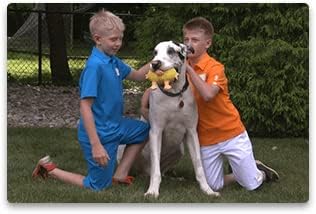 Interactive Dog Toy (Sammy the Snowman), Motion Activated Bouncing Talking Pet Toy, Exercise and Entertainment for Dogs and Puppies