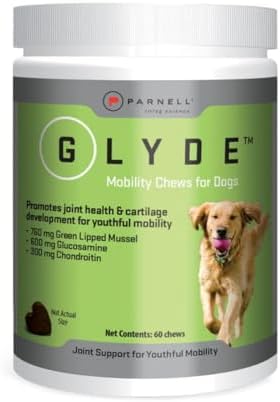 Glyde Hip & Joint Supplement for Senior Dogs, Mobility Support, 60 Chews