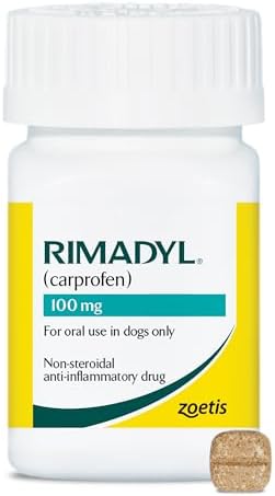 Rimadyl (carprofen) for Dogs, 100 mg, 30 Chewable Tablets