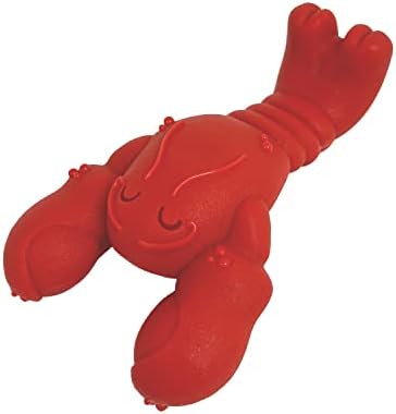 Nylabone Lobster Power Chew Toy for Dogs, Dog Toys for Aggressive Chewers | Lobster dog toy for small dogs up to 25 lbs, designed for power chewers, filet mignon flavor