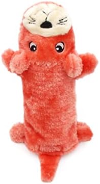 ZippyPaws Bottle Crusherz - Interactive Dog Toys to Keep Them Busy, Squeaky Plush Pet Toy for All Breeds, Small, Medium, & Large Dogs, Crinkle Water Bottle Toy - Otter