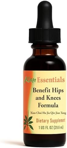 Kan Herb Company Benefit Hips and Knees Formula – Traditional Chinese Herbal Blend for Dogs and Cats to Support Joint Comfort, Mobility, & Digestive Balance, Liquid Herbal Supplement for Pets, 1 fl oz