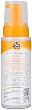 Arm & Hammer for Pets Ultra Fresh Dog Deodorizing Foam,Juniper Mist Scent - No Rinse Waterless Dog Shampoo for Smelly Dogs,Pet Deodorizer,Bathing Supplies,8 Fl Oz,(Pack of 2)