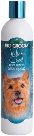 Bio-Groom Wiry Coat Dog Shampoo - Tearless, Bathing Supplies, Puppy Wash, Cat & Dog Grooming Supplies, Cruelty-Free, Made in USA, Texturizing Shampoo - 12 fl oz 1-Pack