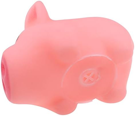 Tvoip 25Pcs/Lot New Cute 5cm/2Inch Dog Toys Pink Screaming Rubber Pig Pet Toys Squeak Squeaker Chew Gift Home Decorations