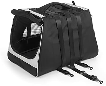 Sherpa Forma Frame Crash-Tested Travel Pet Carrier, Black, Extra Large