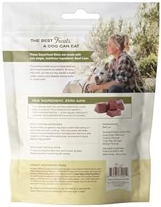 BADLANDS RANCH by Katherine Heigl – Superfood Bite Freeze-Dried Raw Beef Liver Dog Treats – High Protein Single-Ingredient Snacks for Training, Rewards & Daily Wellness (Pack of 3)