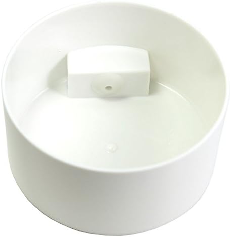Tightpac Pawvac 1 to 6 Ounces Container, Airtight Pet Food and Treats Storage Jar - Patented Vacuum Seal Container for Pet Food, Treats and other Dry Goods - White with Paws