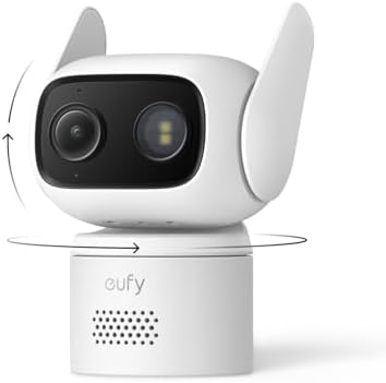 eufy Security Indoor/Outdoor Camera C31(2-Pack), IP66, No Subscription