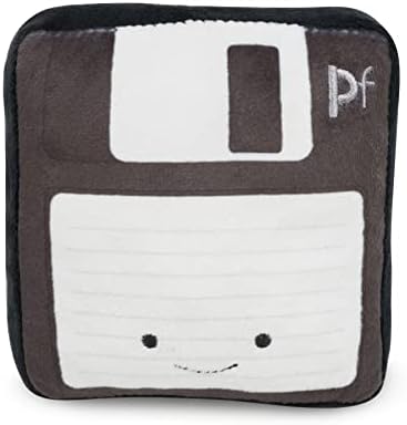 Petface Retro Floppy Disk Plush Dog Toy | Durable & Lightweight, Fun Design, Great for Fetch & Cuddle, Indoor & Outdoor Play