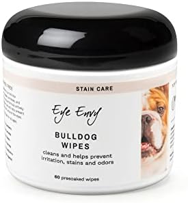 Eye Envy Bulldog Wrinkle Wipes, 60 Count